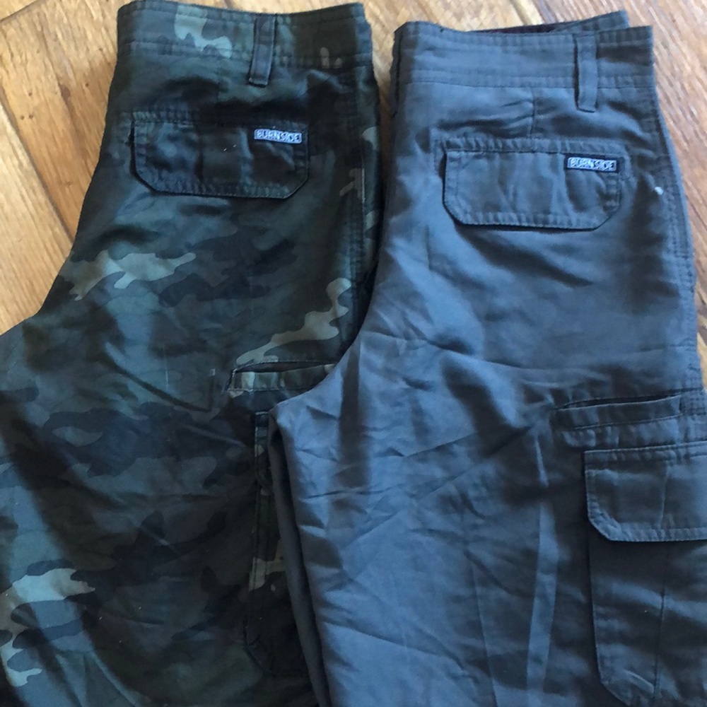 2 pair burnside shorts